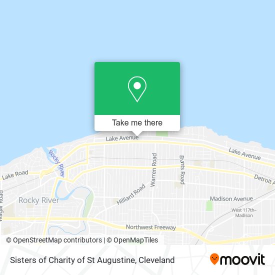 Mapa de Sisters of Charity of St Augustine