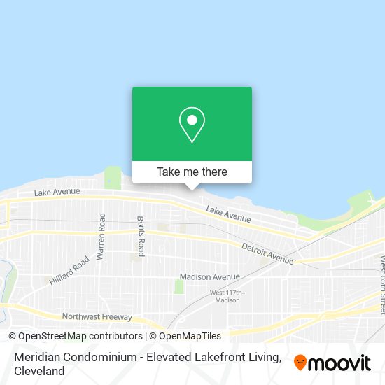 Meridian Condominium - Elevated Lakefront Living map