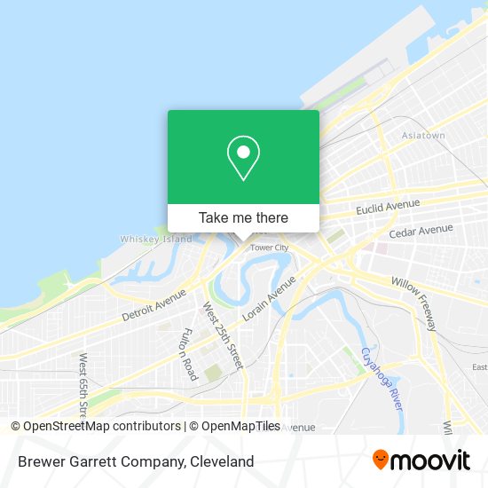 Mapa de Brewer Garrett Company
