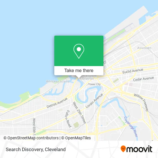 Search Discovery map