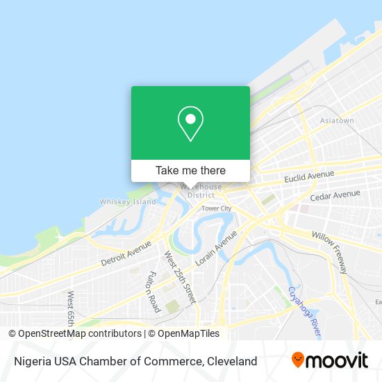 Mapa de Nigeria USA Chamber of Commerce