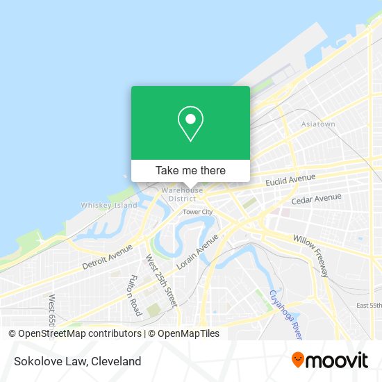 Mapa de Sokolove Law
