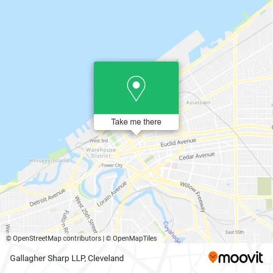 Mapa de Gallagher Sharp LLP