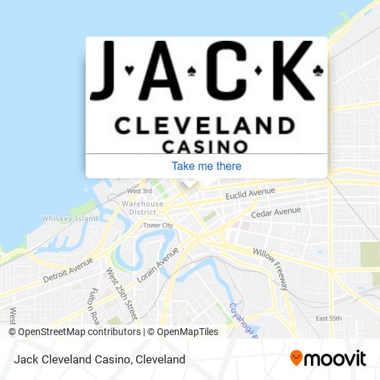 Mapa de Jack Cleveland Casino