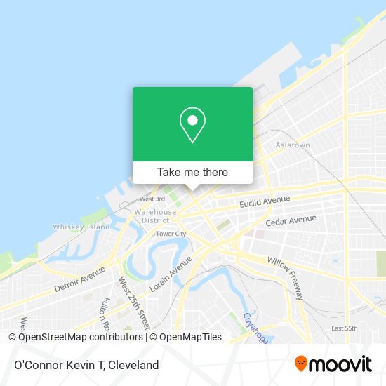Mapa de O'Connor Kevin T