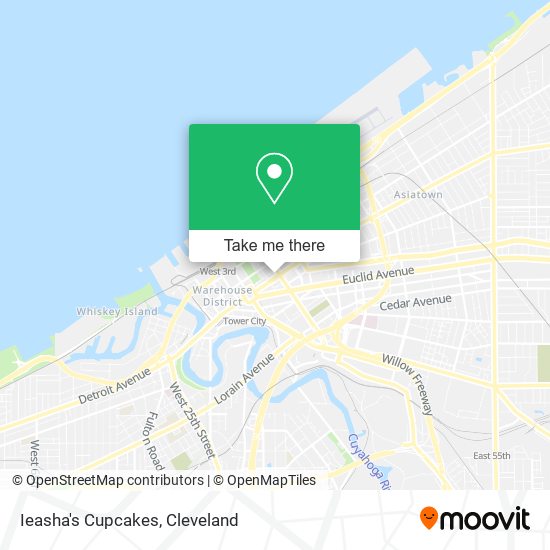 Ieasha's Cupcakes map