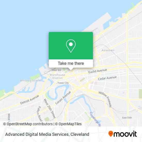 Mapa de Advanced Digital Media Services