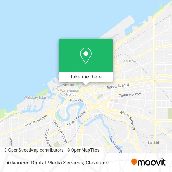 Advanced Digital Media Services map