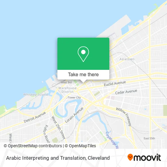 Arabic Interpreting and Translation map