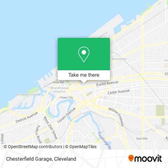 Chesterfield Garage map
