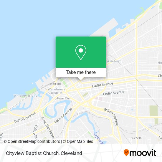 Cityview Baptist Church map