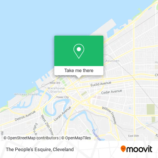The People's Esquire map