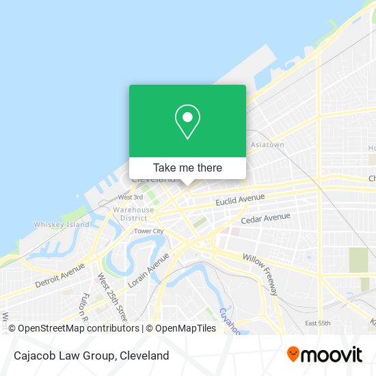 Cajacob Law Group map