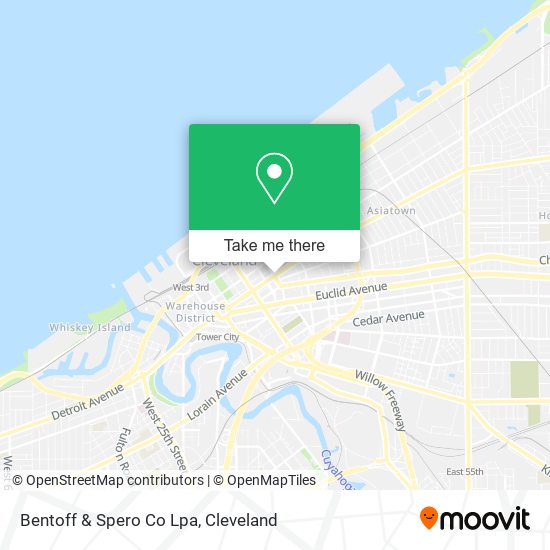 Bentoff & Spero Co Lpa map