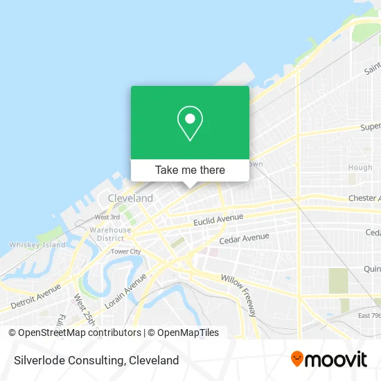 Silverlode Consulting map