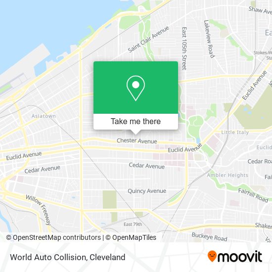 World Auto Collision map