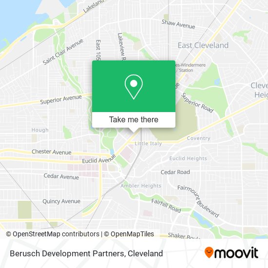 Berusch Development Partners map