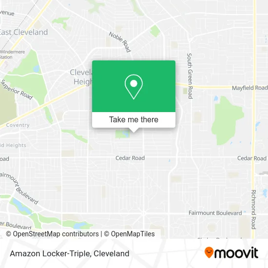 Amazon Locker-Triple map