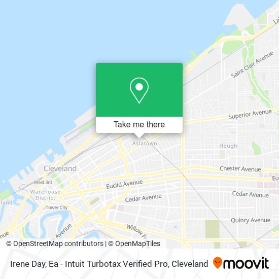 Irene Day, Ea - Intuit Turbotax Verified Pro map