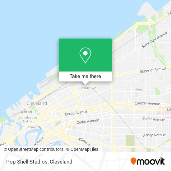 Mapa de Pop Shell Studios