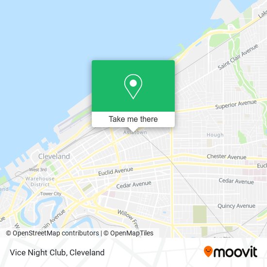 Vice Night Club map