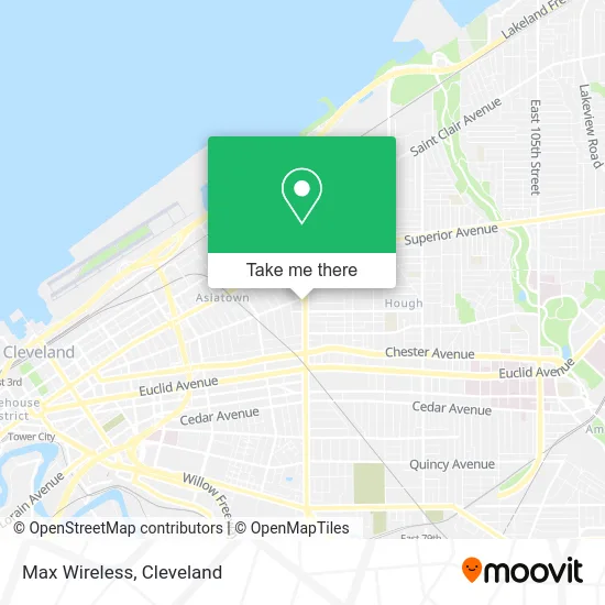 Max Wireless map