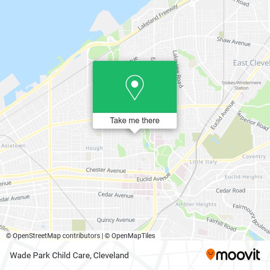 Wade Park Child Care map