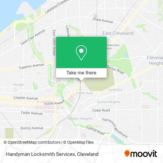 Handyman Locksmith Services map