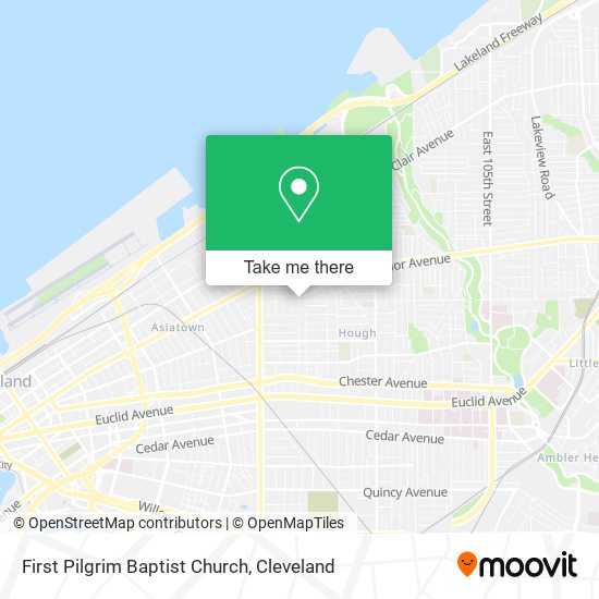 Mapa de First Pilgrim Baptist Church