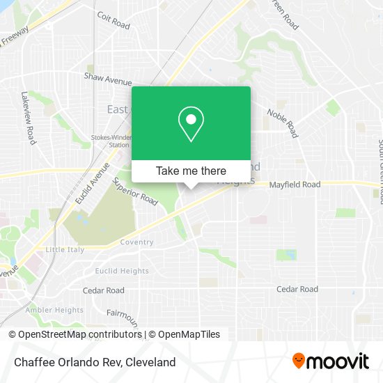 Mapa de Chaffee Orlando Rev