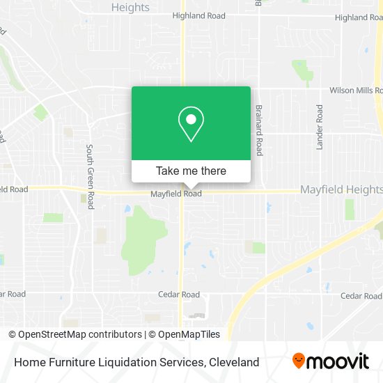 Home Furniture Liquidation Services map