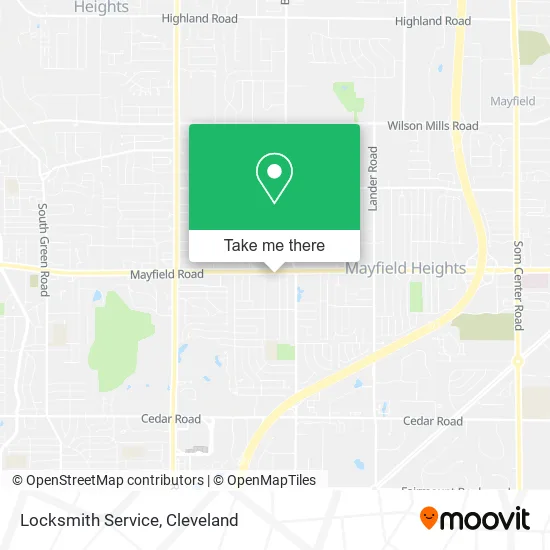 Locksmith Service map