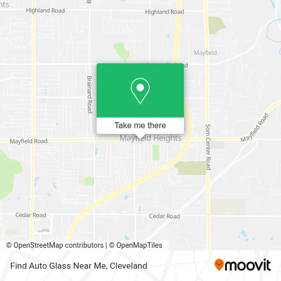 Find Auto Glass Near Me map