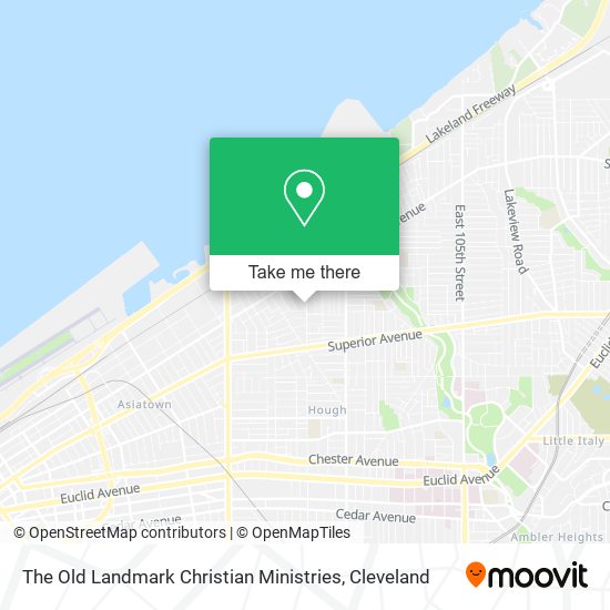 The Old Landmark Christian Ministries map