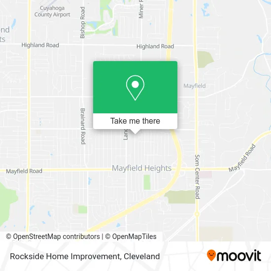 Rockside Home Improvement map