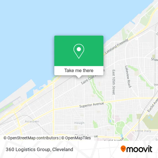 360 Logistics Group map