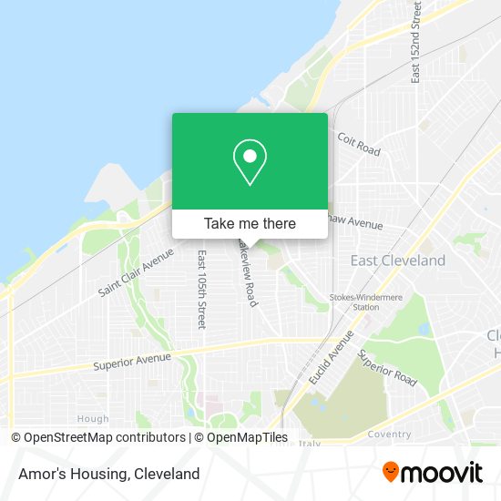 Mapa de Amor's Housing
