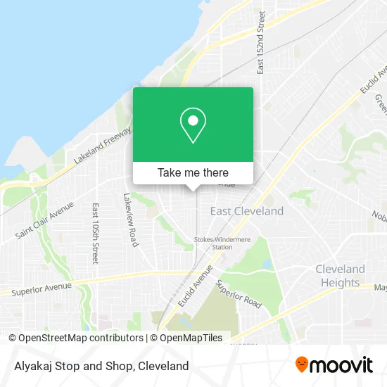 Alyakaj Stop and Shop map