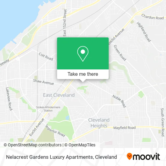 Nelacrest Gardens Luxury Apartments map