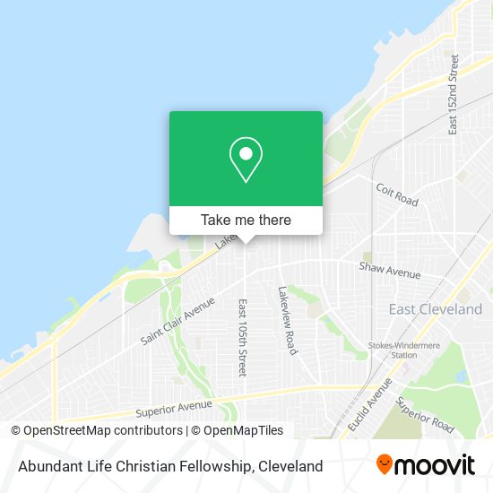 Mapa de Abundant Life Christian Fellowship