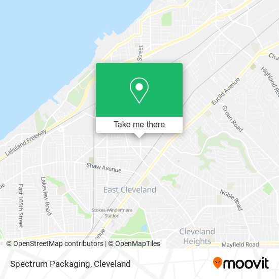 Spectrum Packaging map