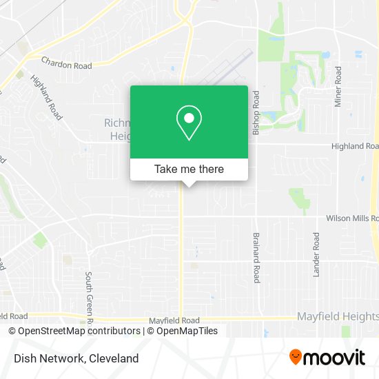 Dish Network map