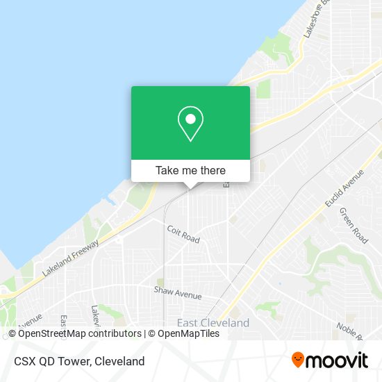 Mapa de CSX QD Tower