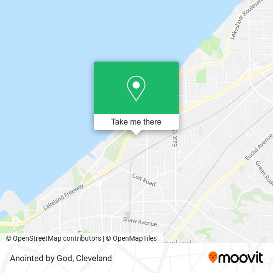 Mapa de Anointed by God
