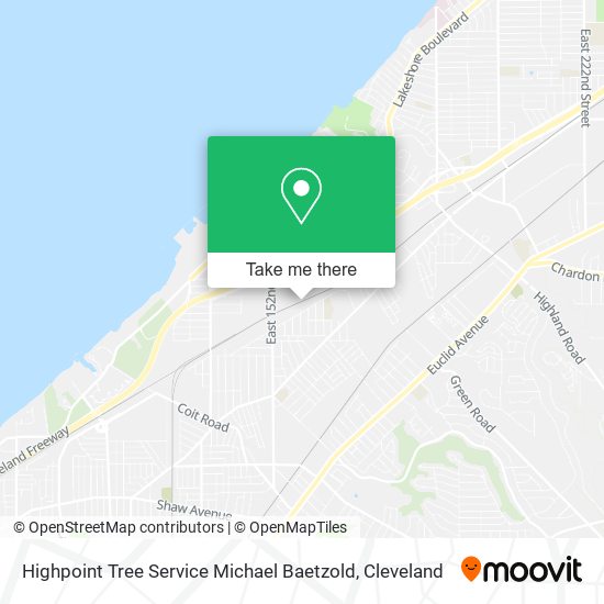Highpoint Tree Service Michael Baetzold map