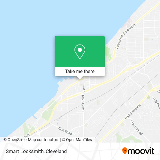 Smart Locksmith map