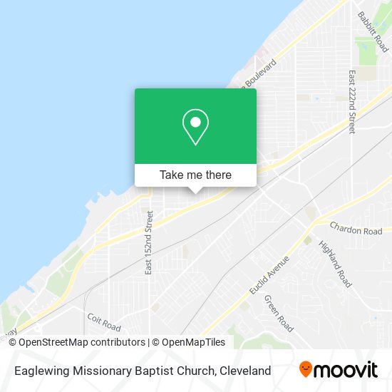 Mapa de Eaglewing Missionary Baptist Church