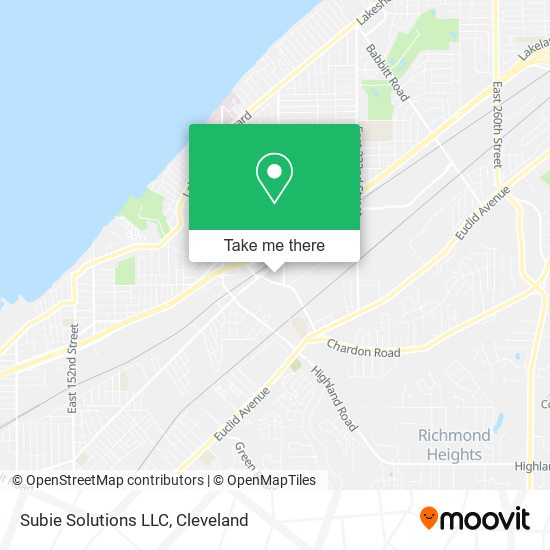 Mapa de Subie Solutions LLC