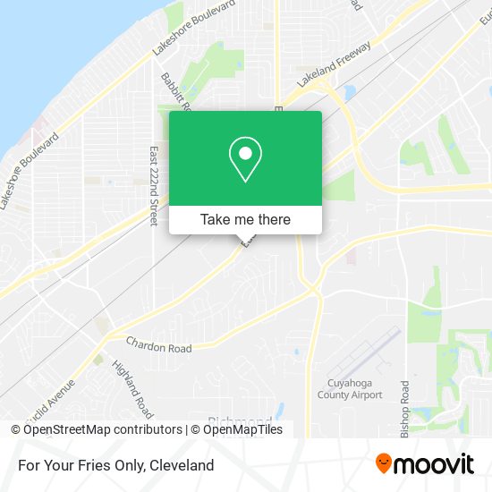For Your Fries Only map