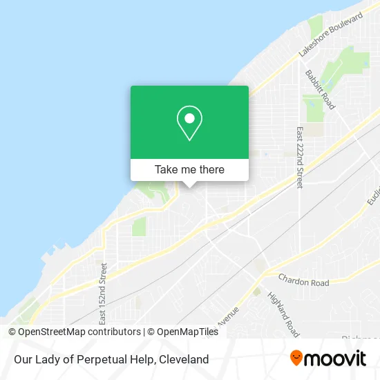 Our Lady of Perpetual Help map